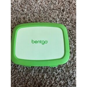 Bentgo Kids Lunch Box Green Compartment Bento Style Durable Leakproof